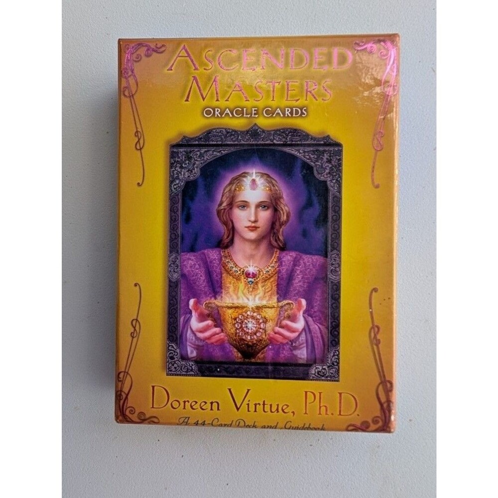 Ascended Masters Oracle Cards Doreen Virtue 44-Card Deck & Guidebook Hay House